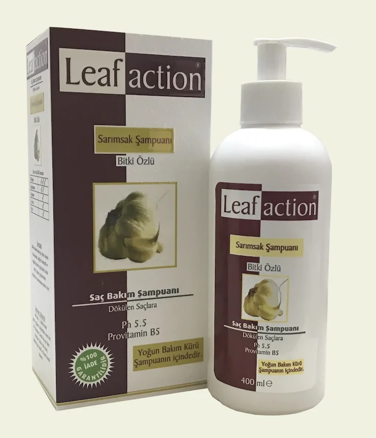 Leafaction Sarımsaklı Şampuan